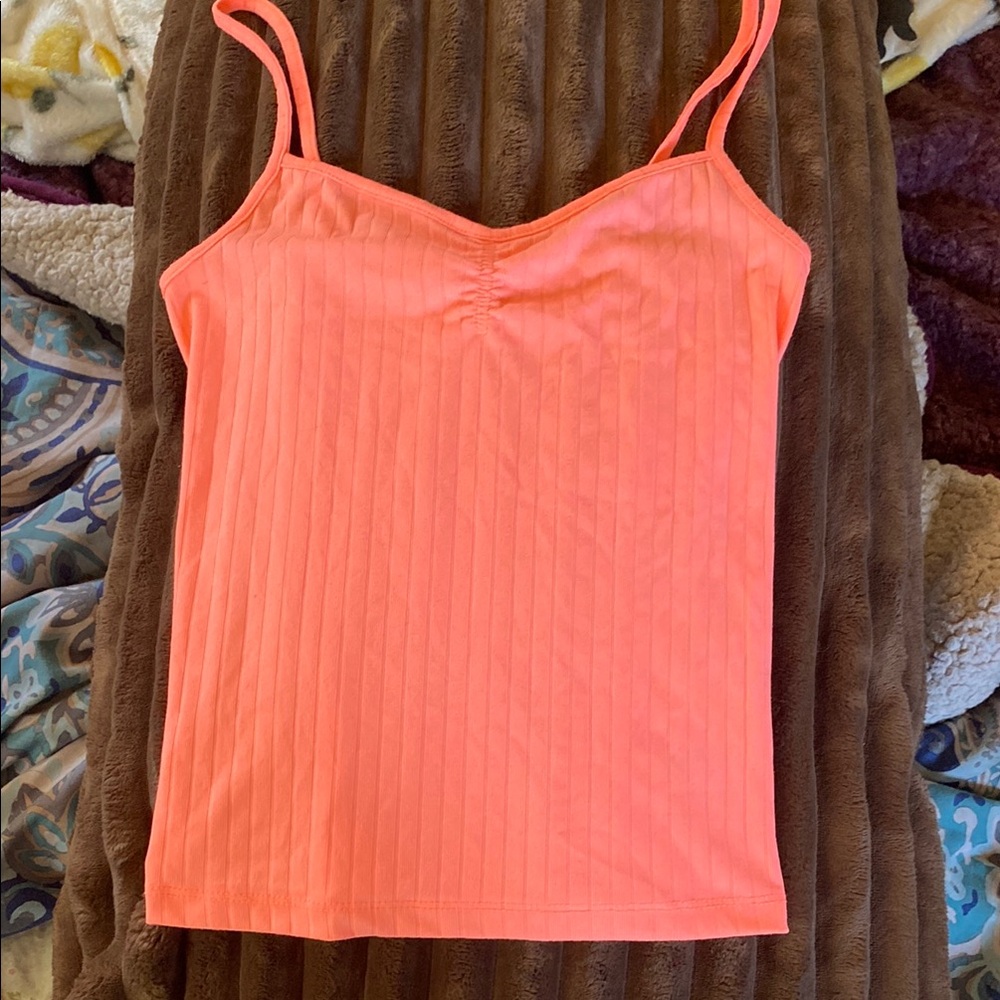 Coral Strappy Women's Top